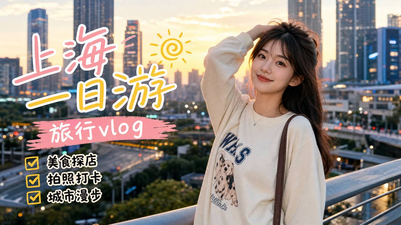 sm任务视频-城市旅行VLOG生活视频分享